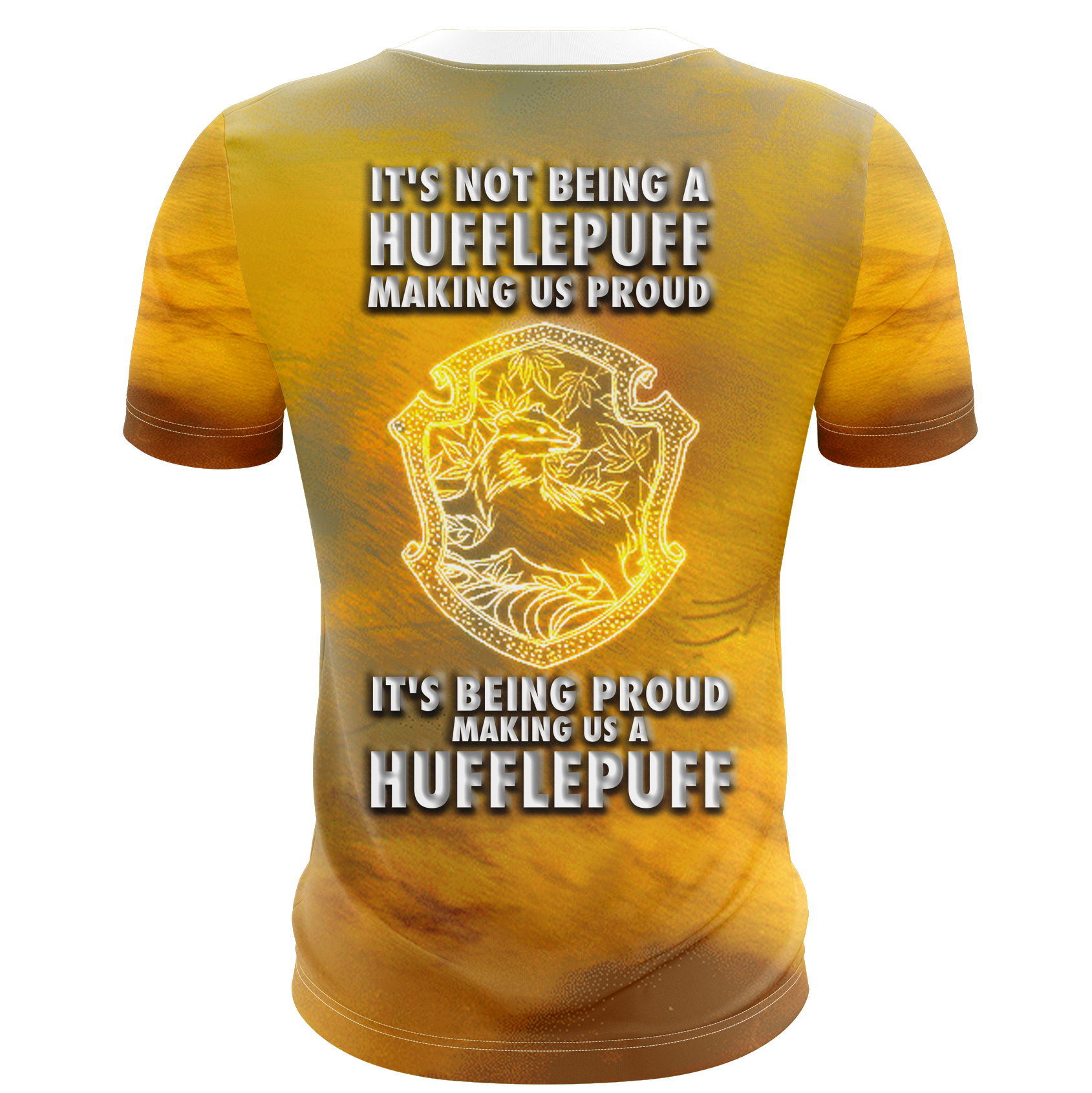 It's Being Proud Making Us A Hufflepuff Harry Potter 3D T-shirt
