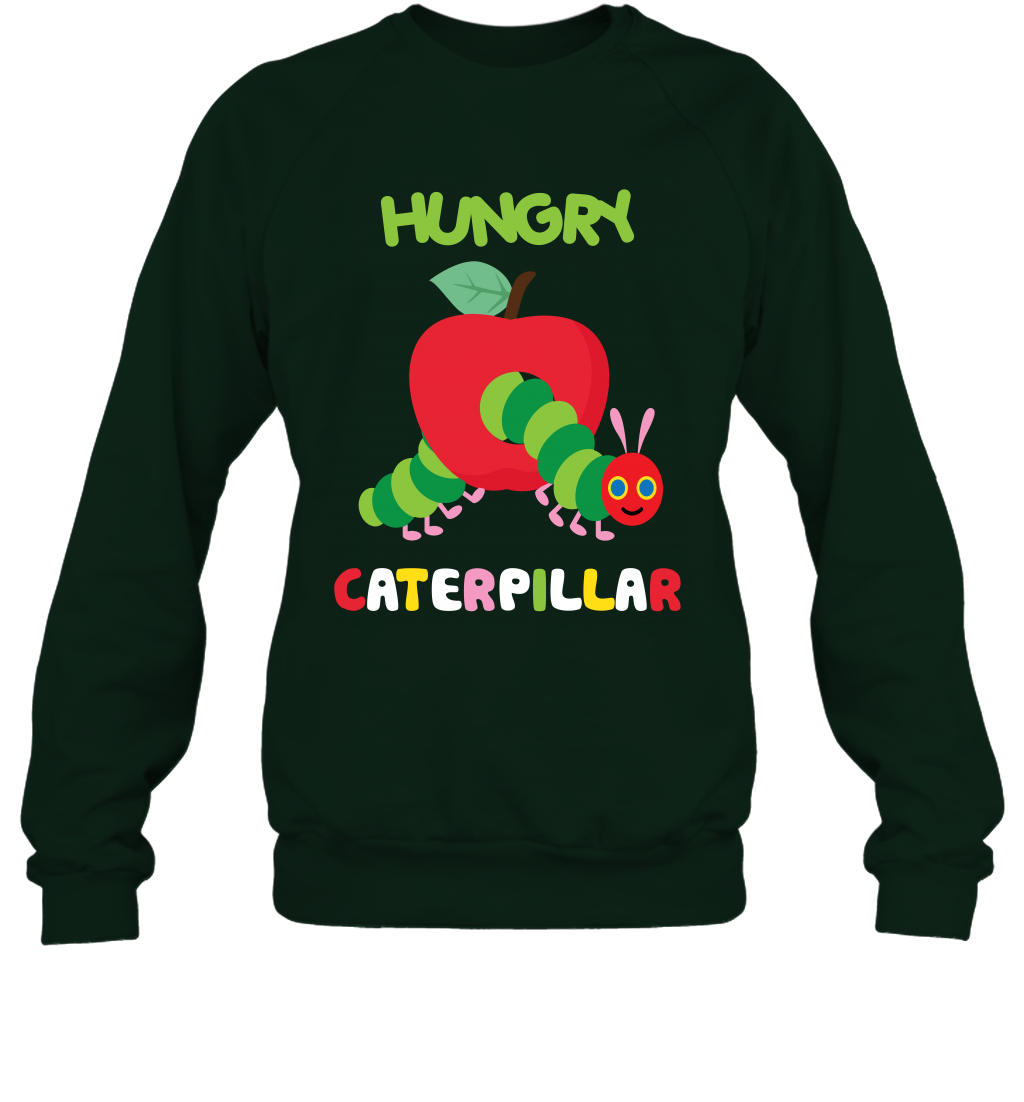 Hungry Caterpillar Funny Shirt Sweatshirt Sweatshirt Forest