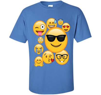 Emoji Pack ComboT-shirt Emoticon Smily Face Tshirt. shirt Iris
