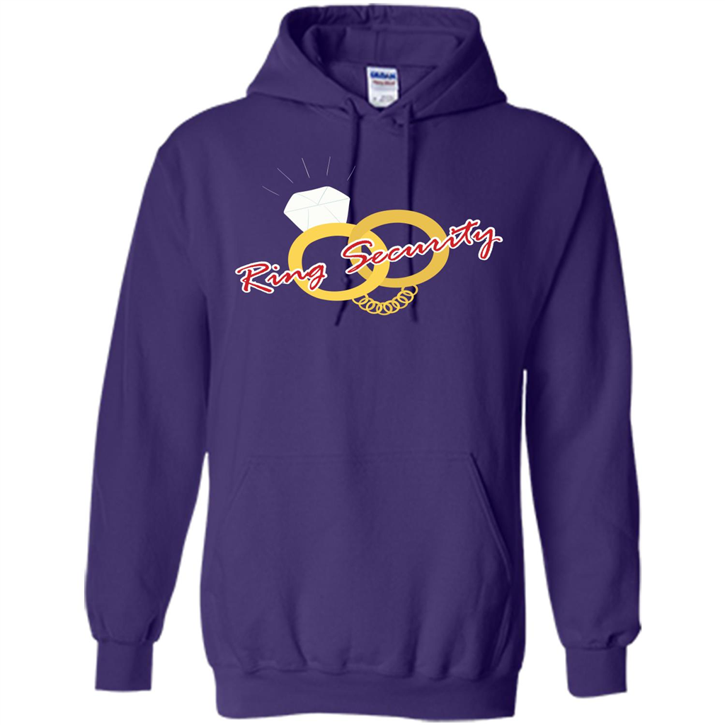 Security Ring T-shirt Purple