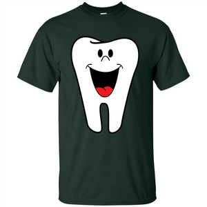 Happy Tooth Shirt Brushing Teeth T-shirt