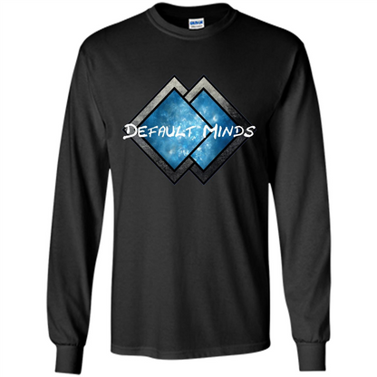 Music T-shirt Default Minds T-shirt Black