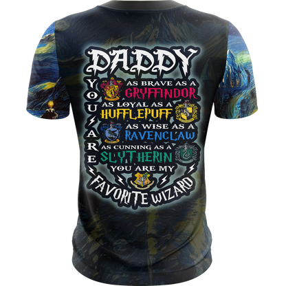 Daddy - You Are My Favorite Wizard Harry Potter Unisex 3D T-shirt
