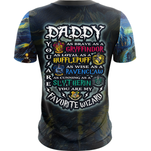 Daddy - You Are My Favorite Wizard Harry Potter Unisex 3D T-shirt