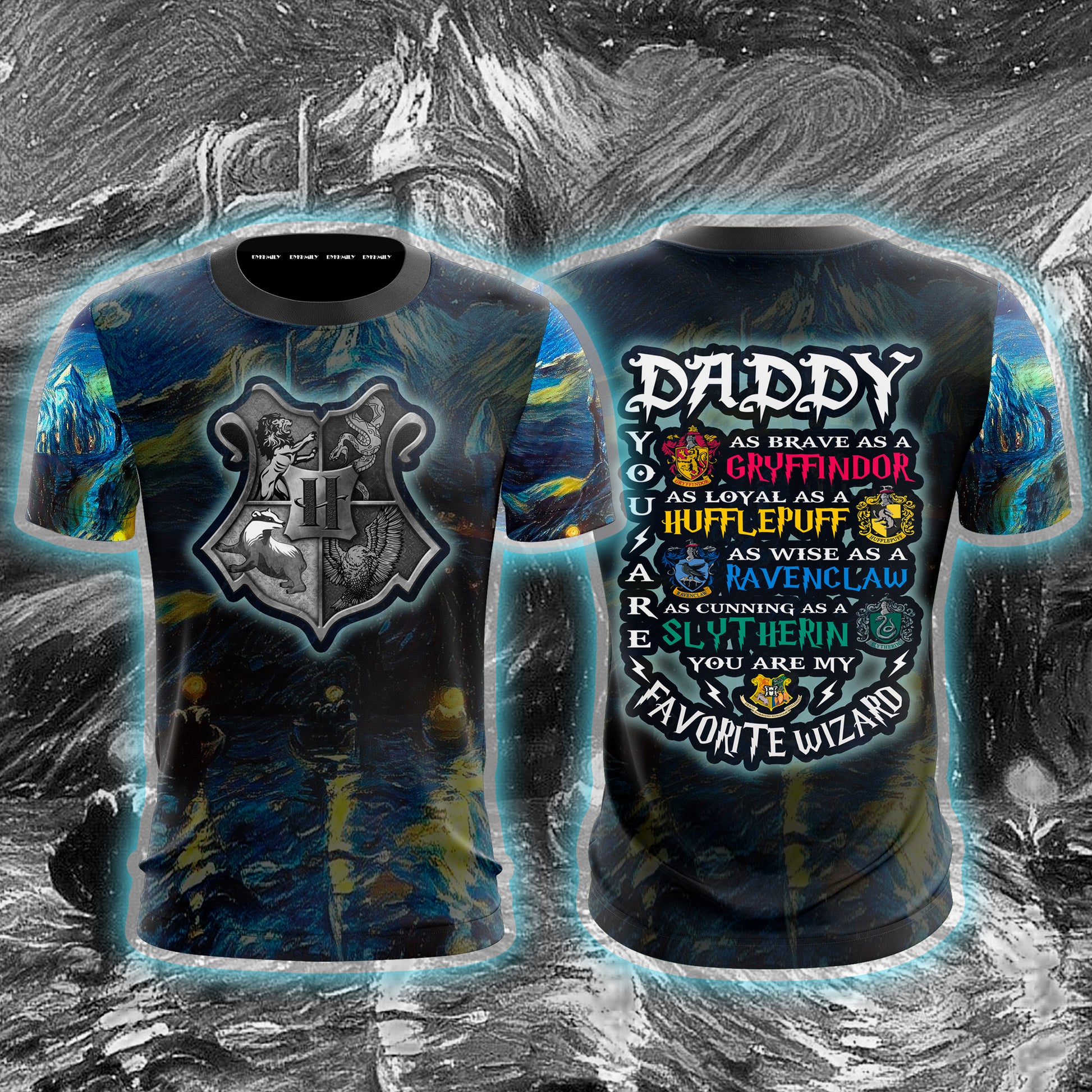 Daddy - You Are My Favorite Wizard Harry Potter Unisex 3D T-shirt T-shirt