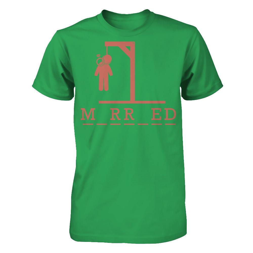MaRRiED Next Level - Unisex Fitted Tee Kelly Green