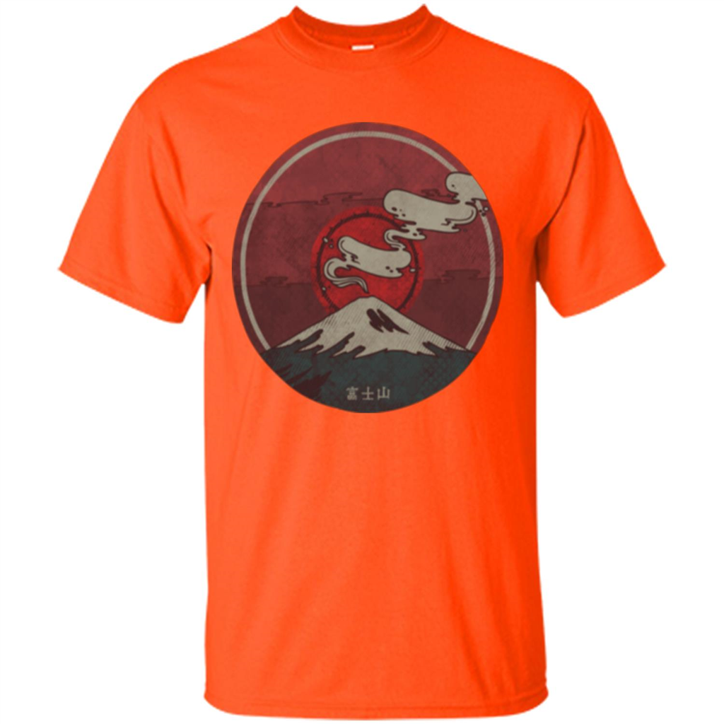 Mount Fuji T-shirt Orange