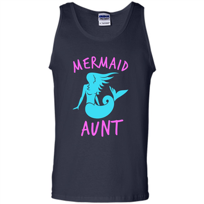 Mermaid Aunt T-Shirt Mermaid T-shirt Navy