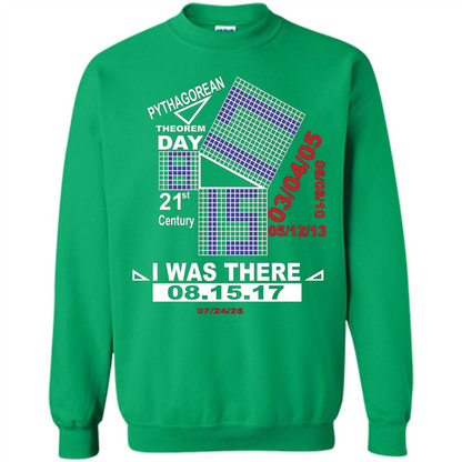 Pythagorean Theorem day T-shirt Irish Green