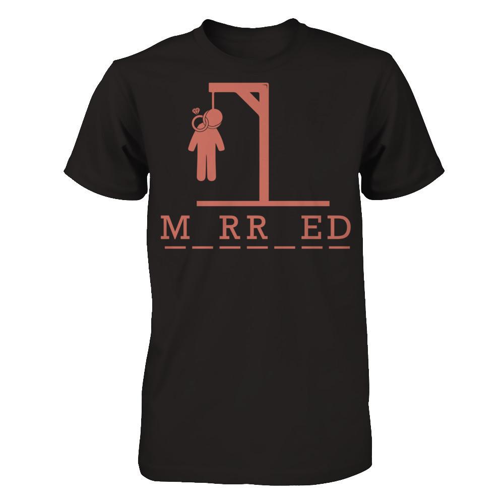 MaRRiED Next Level - Unisex Fitted Tee Black