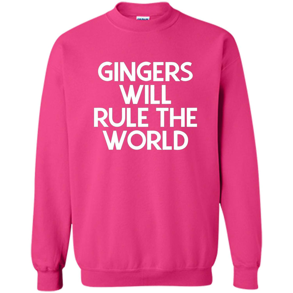 Gingers Will Rule The World T-shirt Heliconia