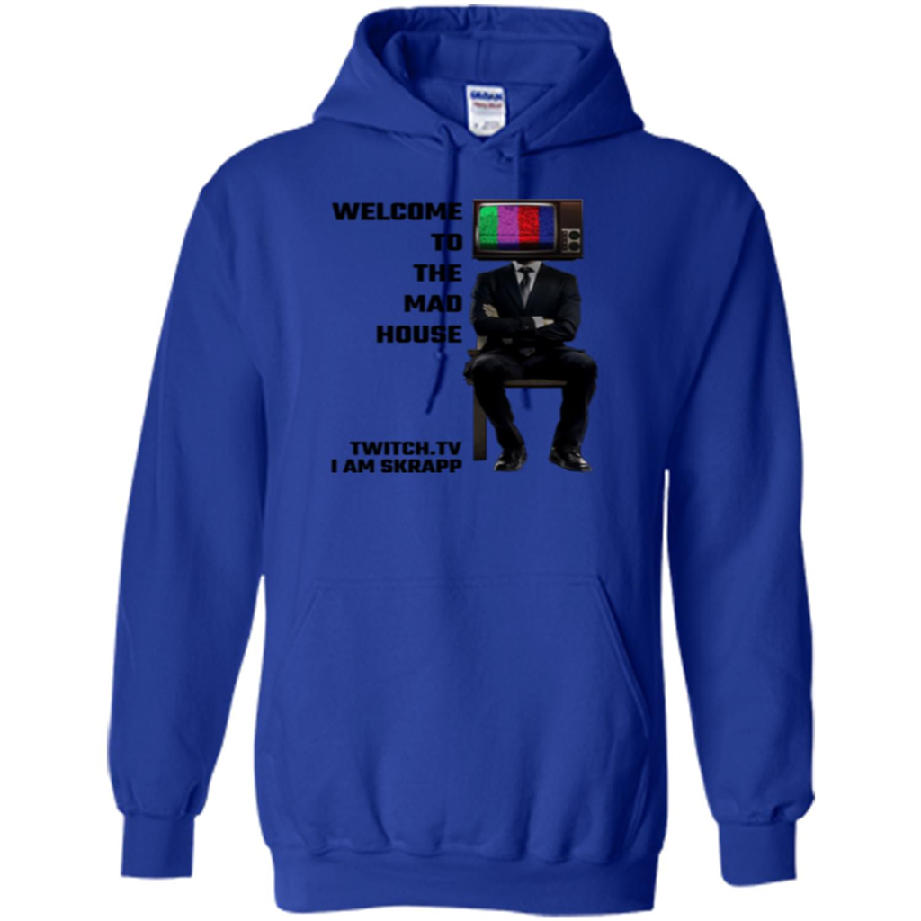 Welcome To The Mad House - I Am Skrapp T-shirt Royal
