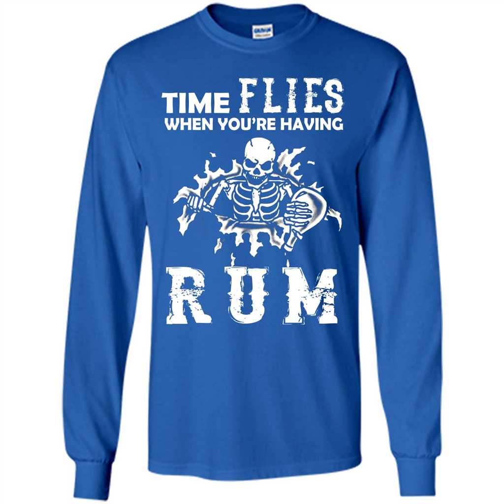 Rum T-shirt Time Flies When You're Having Rum