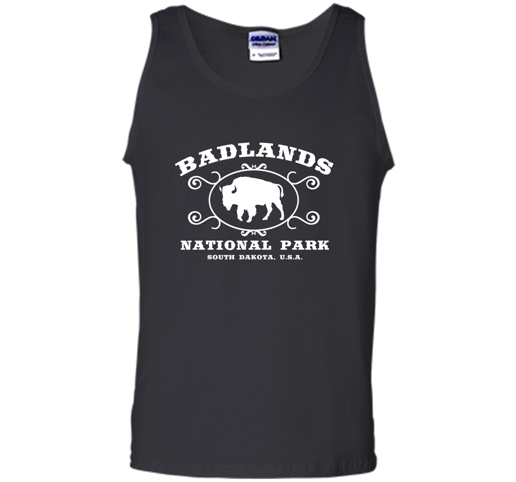 Whereables: Badlands National Park T-Shirt cool shirt Black