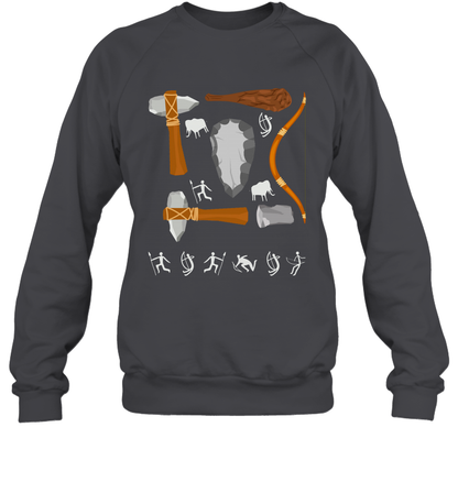 Bow And Arrows Hammer And Stone Shirt Sweatshirt Sweatshirt Dark Heather