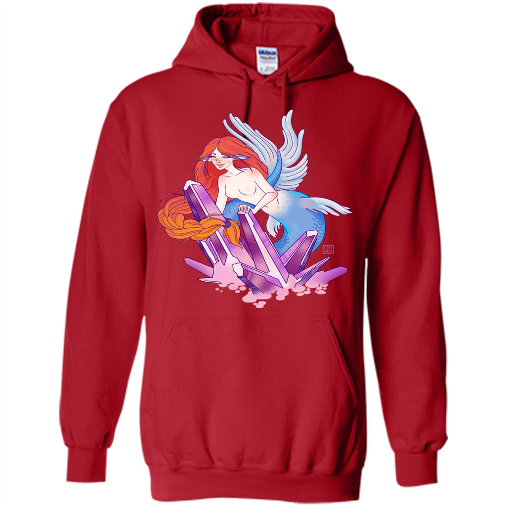 Cute Mermaid T-Shirt Red