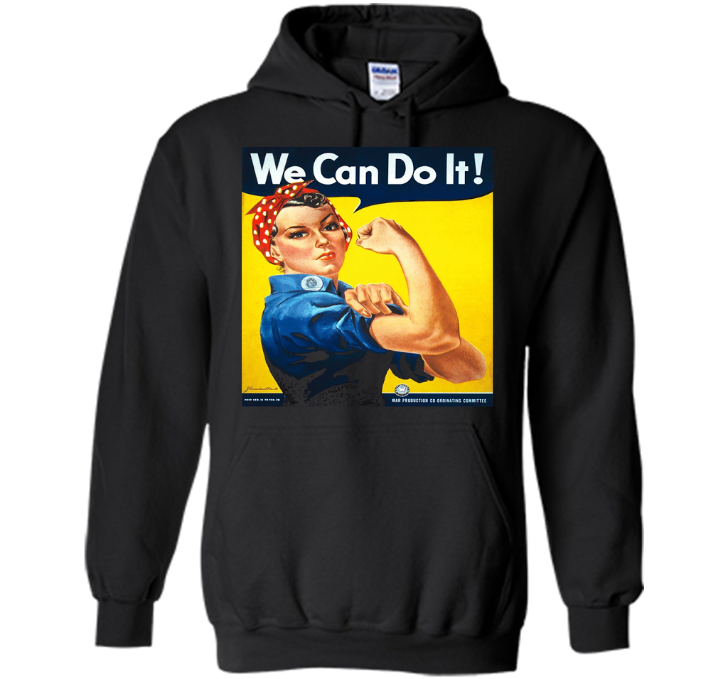 We Can Do It Poster Rosie The Riveter T-shirt