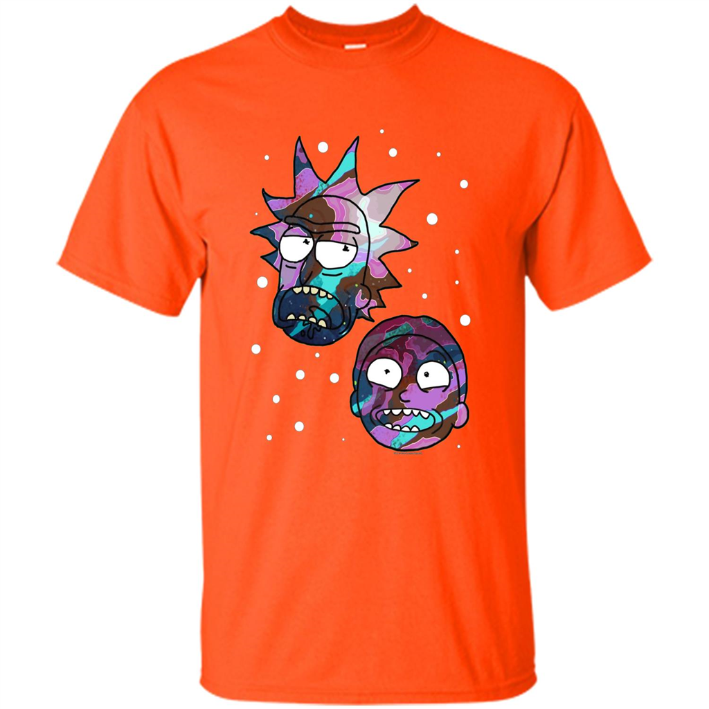 Movie T-shirt Space Heads Orange