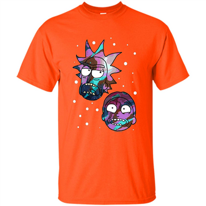 Movie T-shirt Space Heads Orange