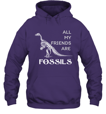 All My Friends Are Fossils Shirt Hoodie Purple