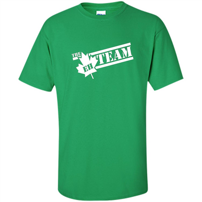 Funny The EH Team Canada T-shirt Irish Green