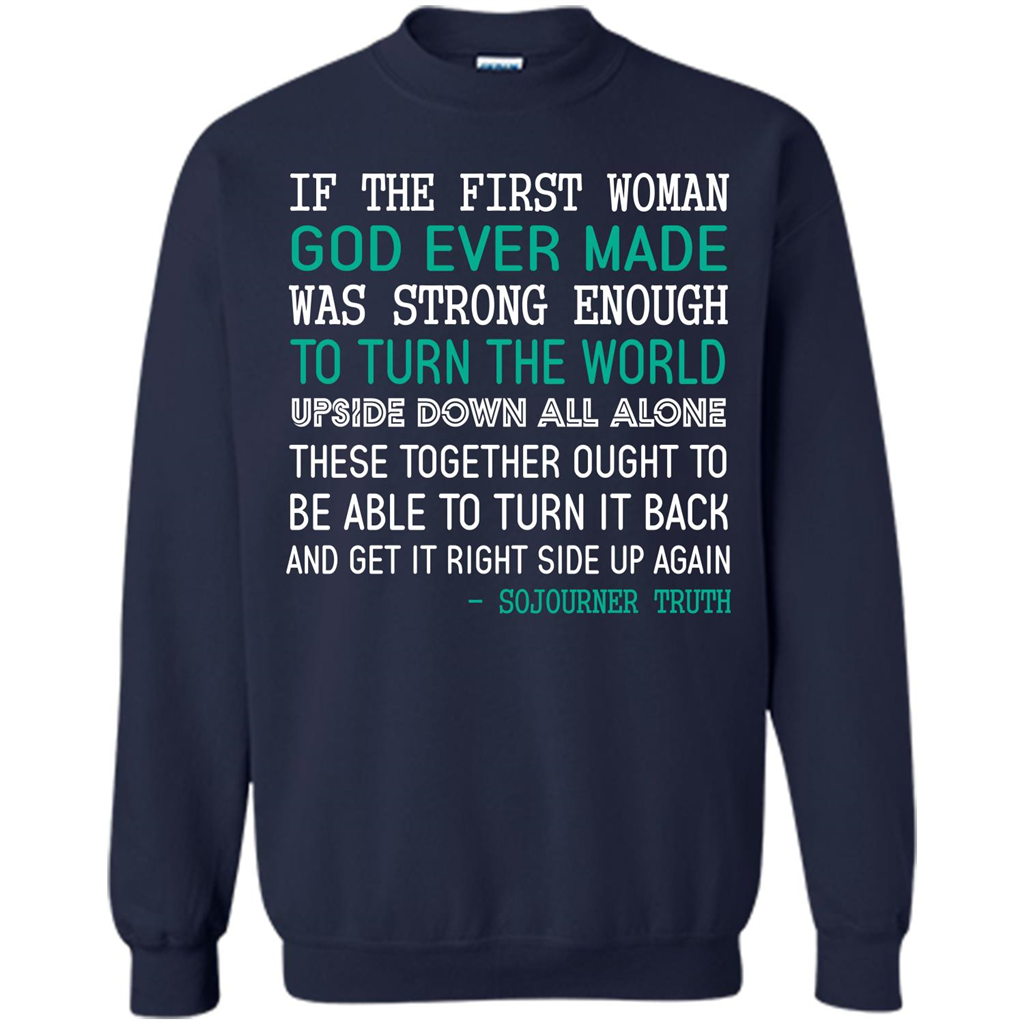 If The First Woman God Ever Made Was Strong Enough To Turn The World Navy