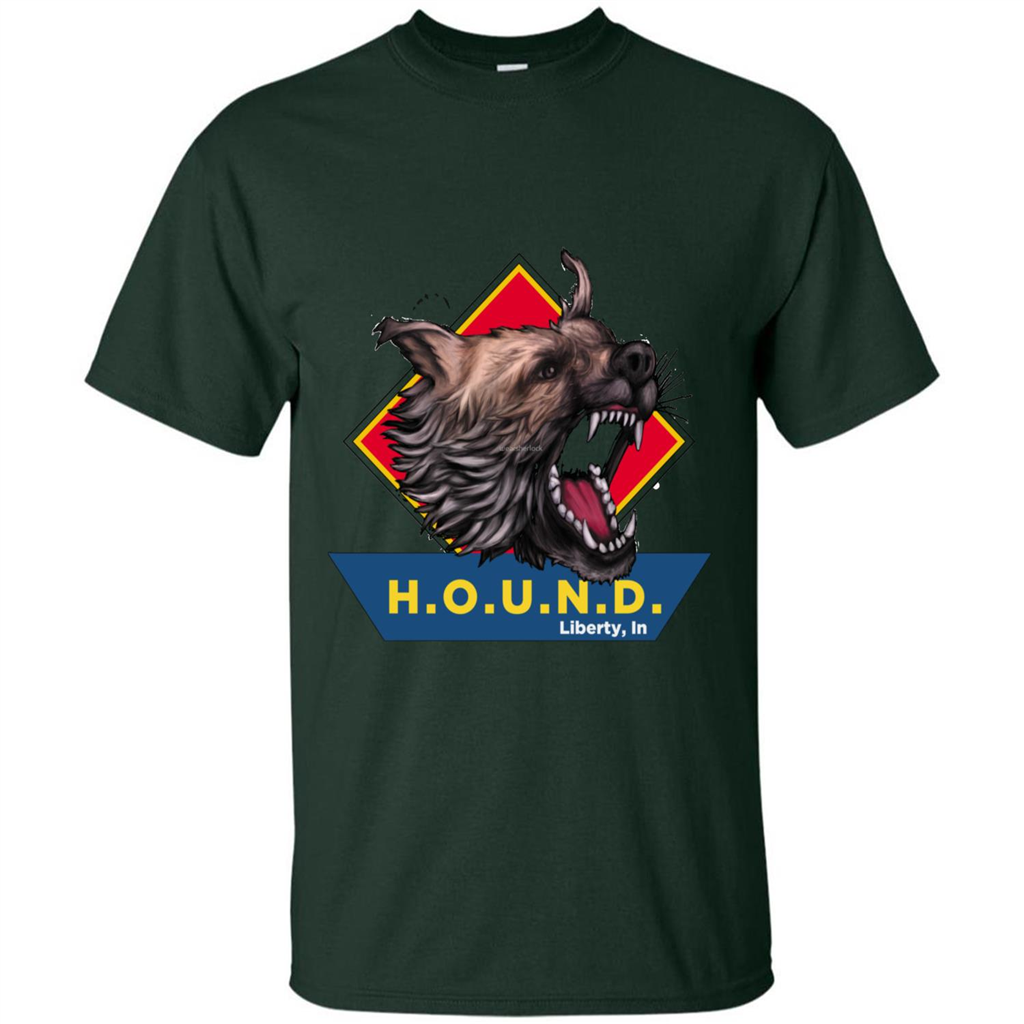 H.O.U.N.D Liberty, In T-shirt Forest Green