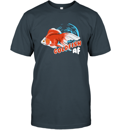 Goldfish AF Fish Shirt T-Shirt T-Shirt Charcoal
