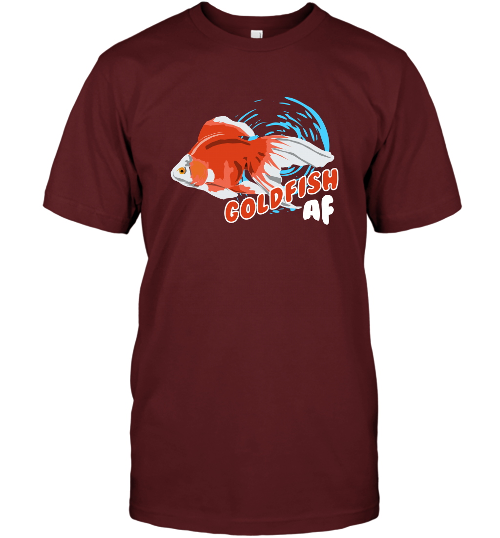 Goldfish AF Fish Shirt T-Shirt T-Shirt Cardinal