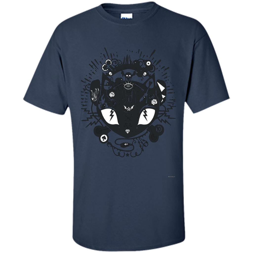 Illumikitty T-shirt Navy