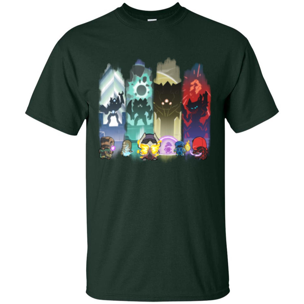 Four Seasons T-shirt Forest Green