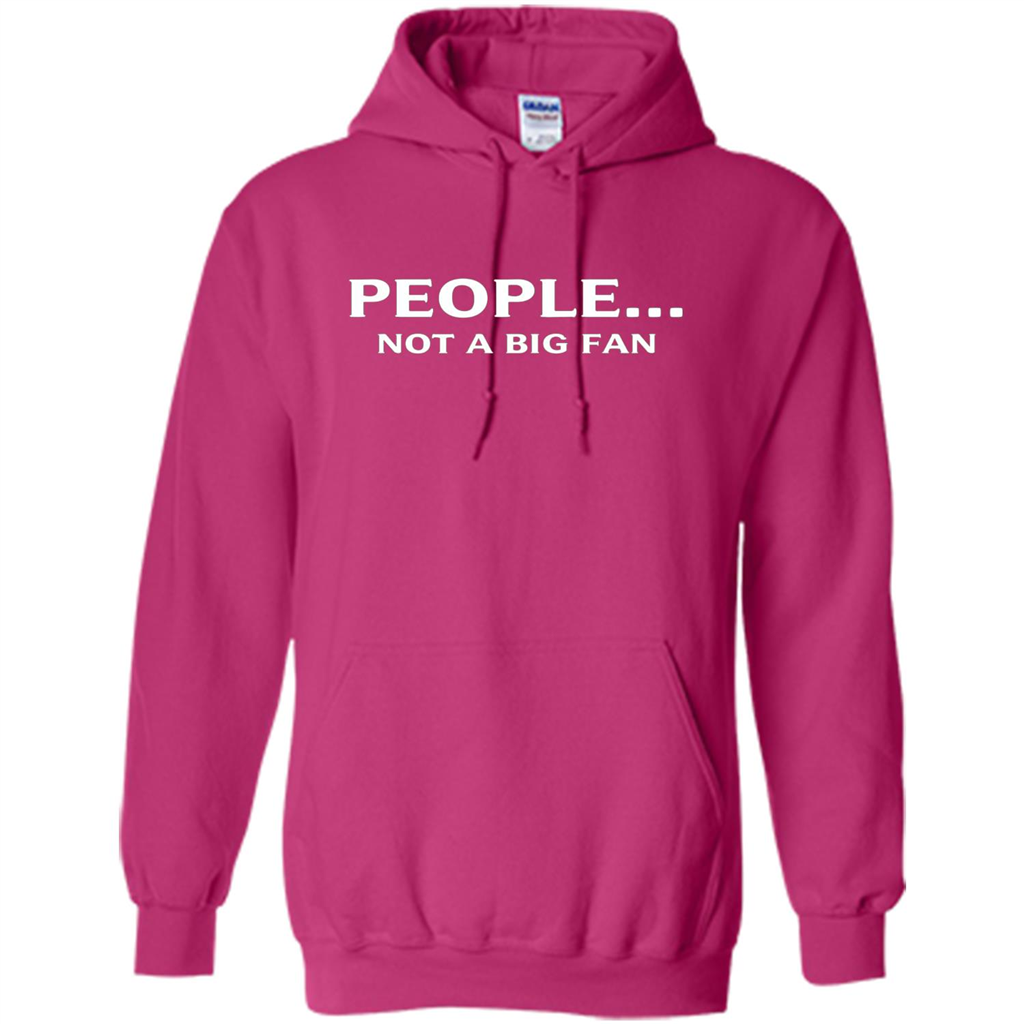 Introvert T-shirt Funny People Not A Big Fan T-shirt Heliconia