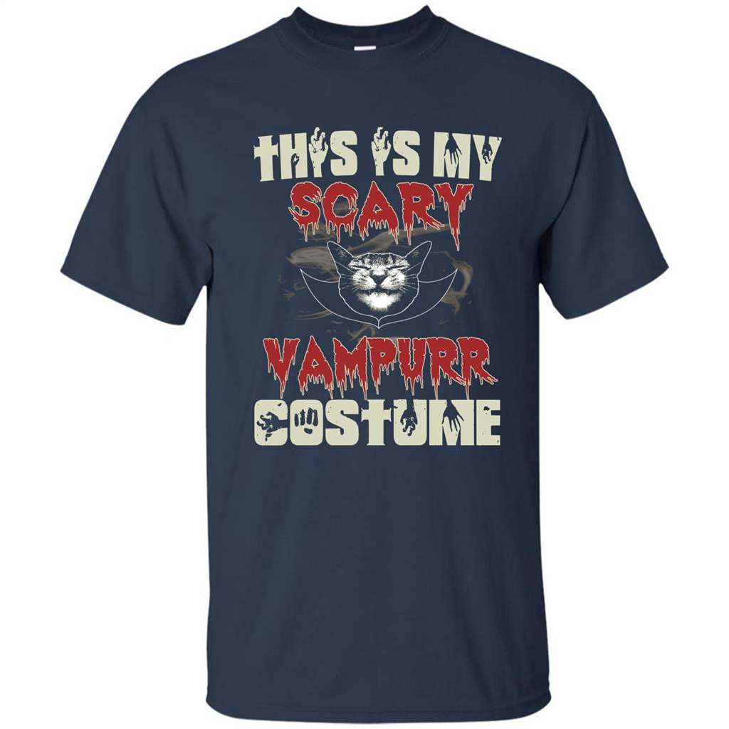 Halloween T-shirt This Is My Vampurr Costume T-Shirt