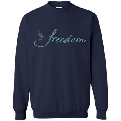 Freedom Dove T-shirt Navy