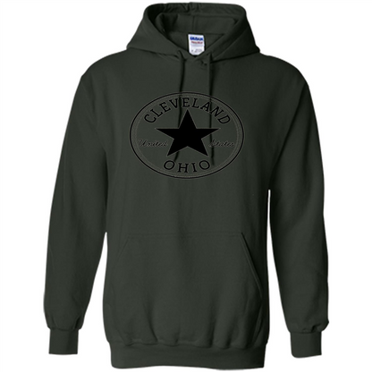 Cleveland Ohio T-shirt United States T-shirt Forest Green