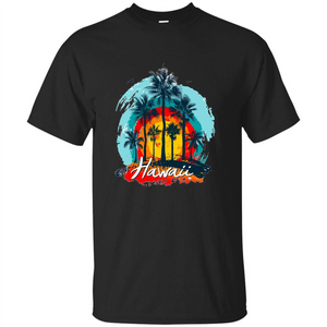 Summer T-shirt Hawaiian Islands Aloha T-Shirt