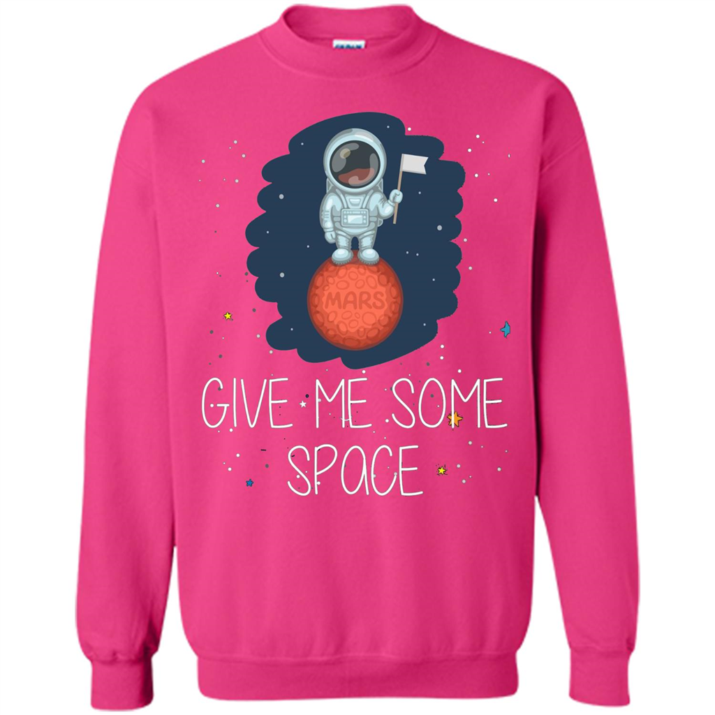 Give Me Some Space Funny Astronaut' Planet T-Shirt Heliconia