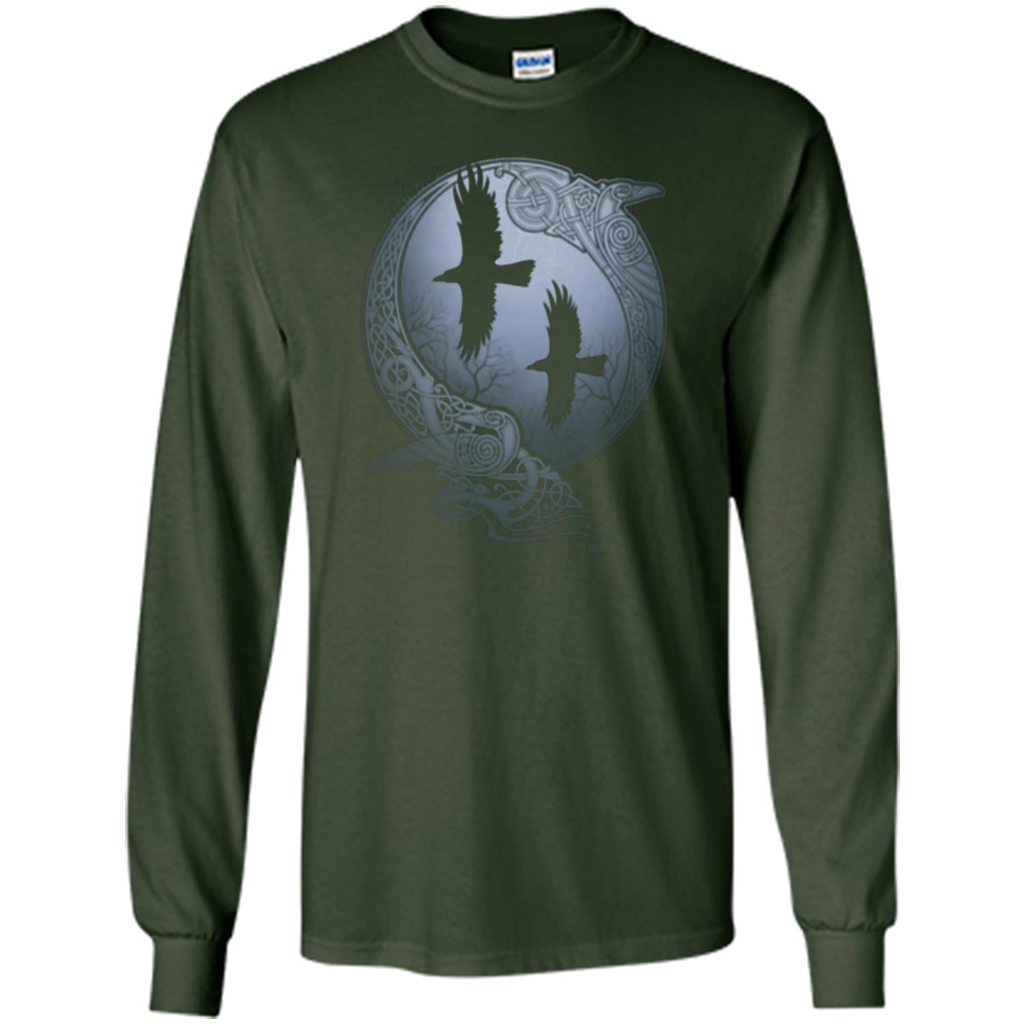 Odin's Revens T-shirt Forest Green