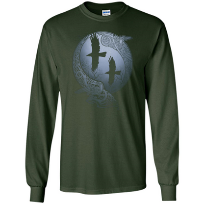 Odin's Revens T-shirt Forest Green