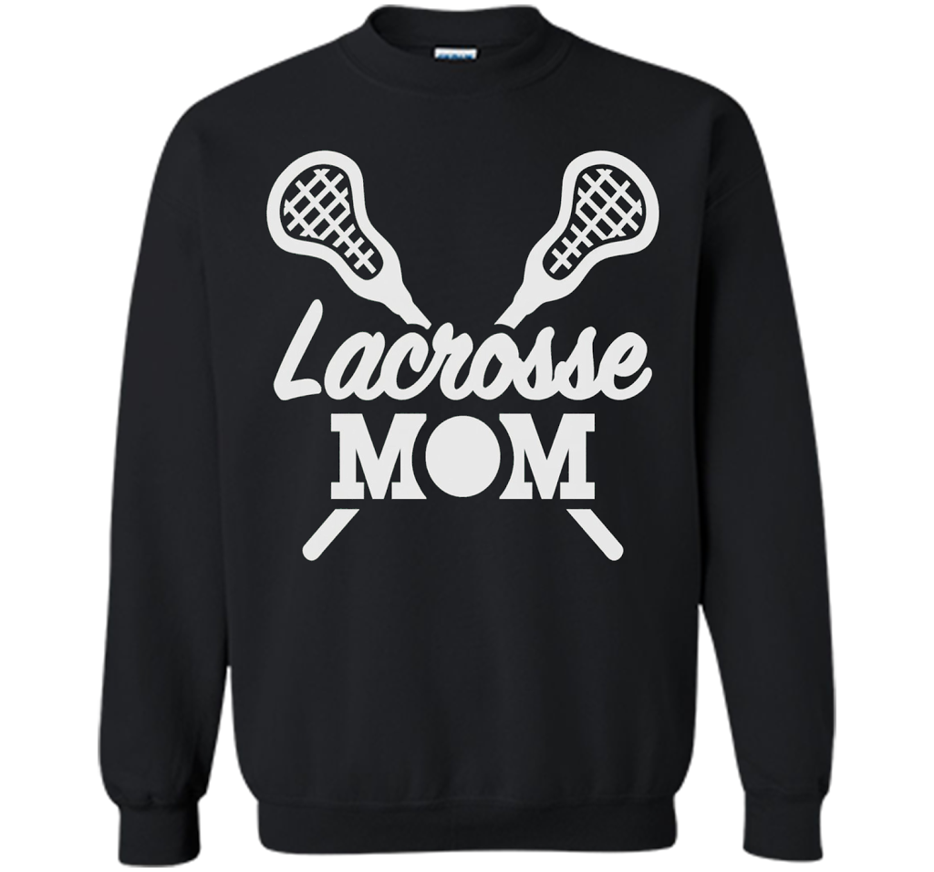 Lacrosse Mom T Shirt cool shirt Black