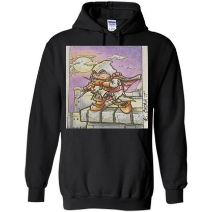 Assassin - Walk Under A Full Moon's Light T-Shirt Black