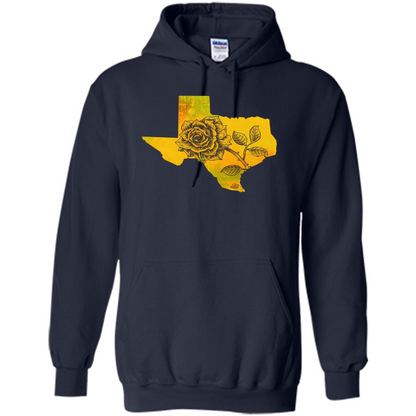 Yellow Rose Of Texas T-Shirt Navy
