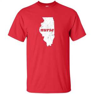 Nursing T-shirt Nurse Graduation Illinois T-shirt