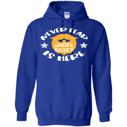 Bearded T-shirt Never Fear Ginger Beard Is Here Royal