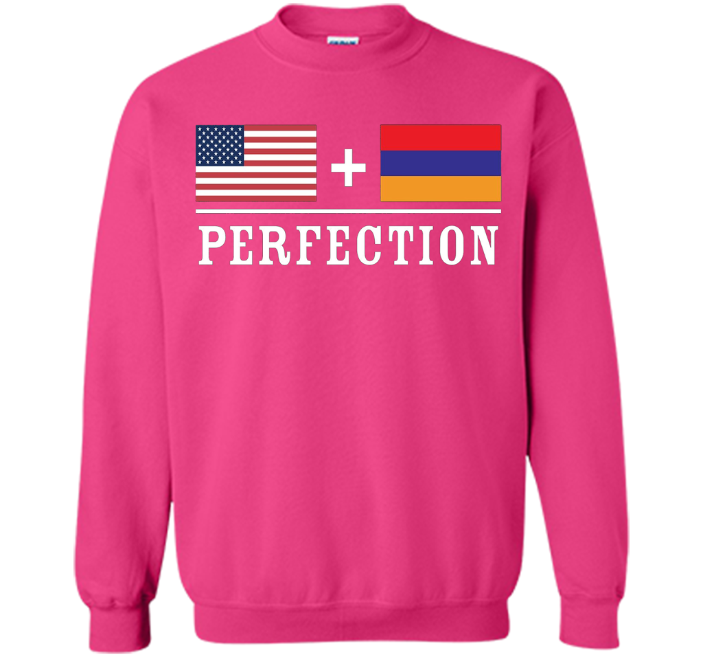 American + Armenian = Perfection Flag T-Shirt t-shirt Heliconia