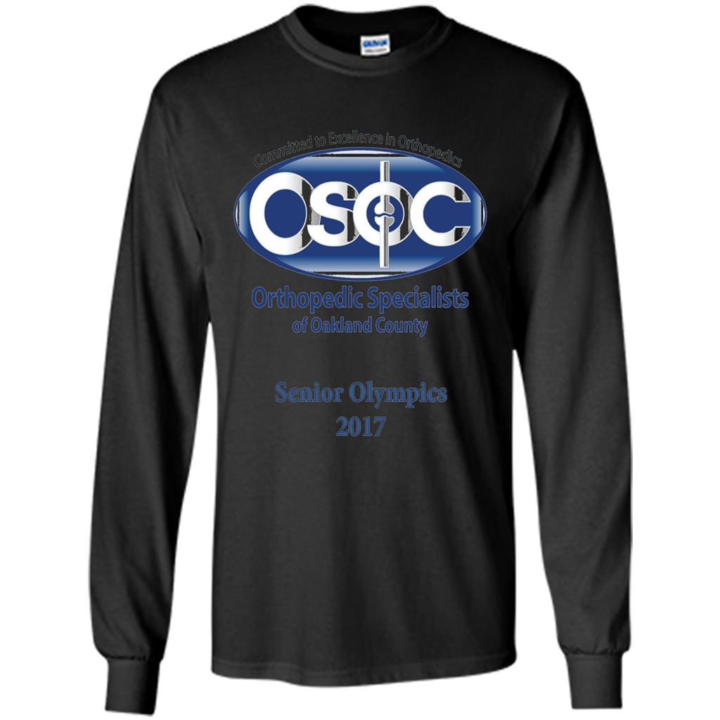 OSOC 9 Senior Olympics 2017 T-shirt Black