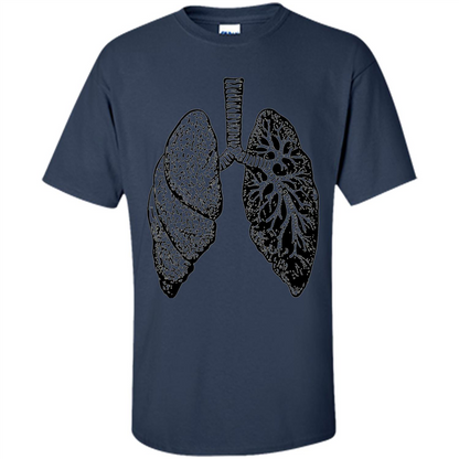 Lungs T-shirt Navy