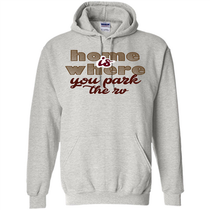 Home Is Where You Park The Rv T-shirt Ash