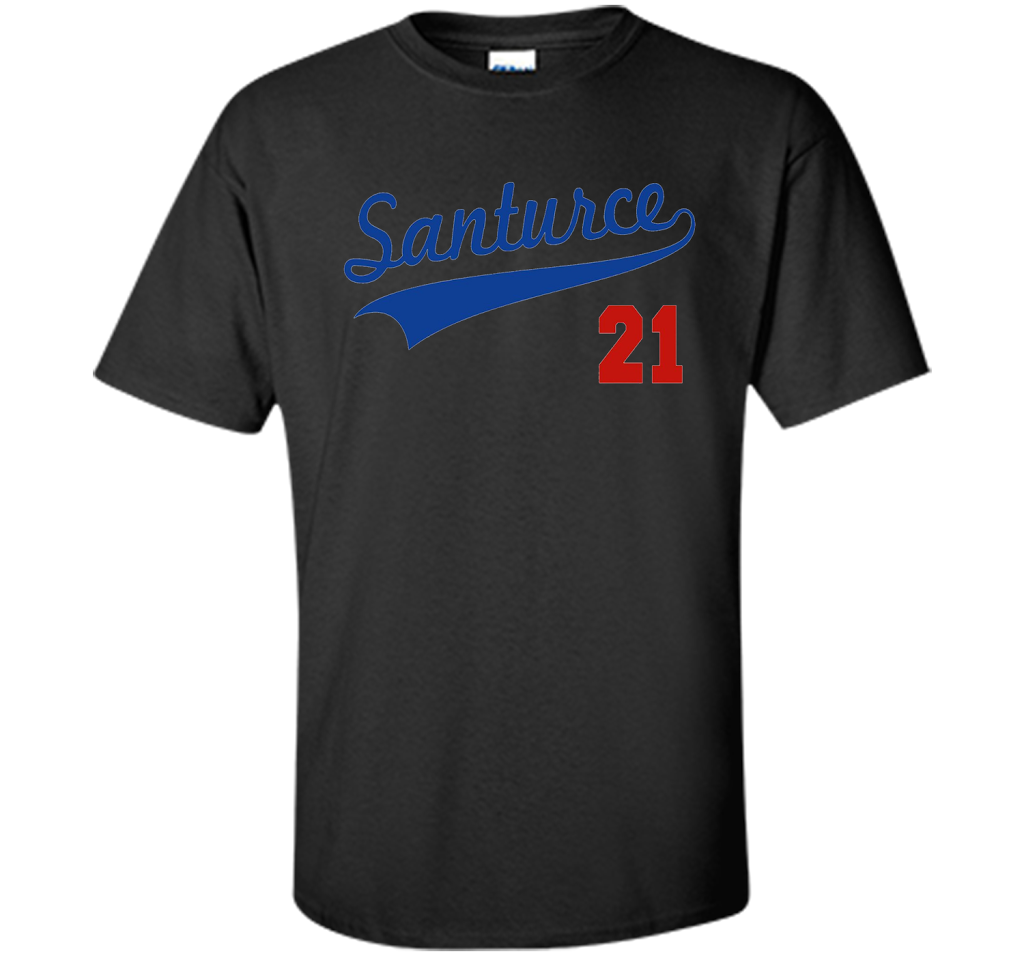 Santurce 21 Puerto Rico Baseball T-shirt Black