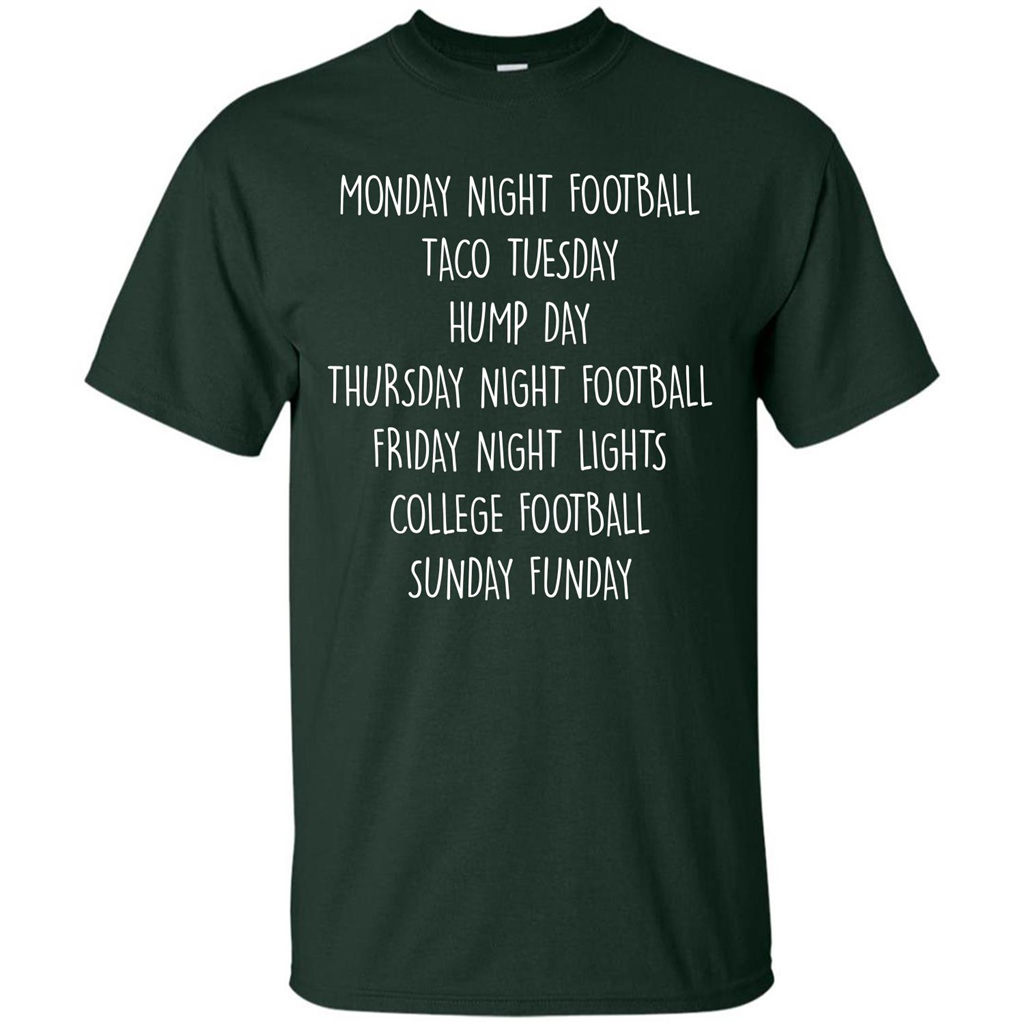 Football T-shirt Monday Night Football Taco Tuesday Forest Green